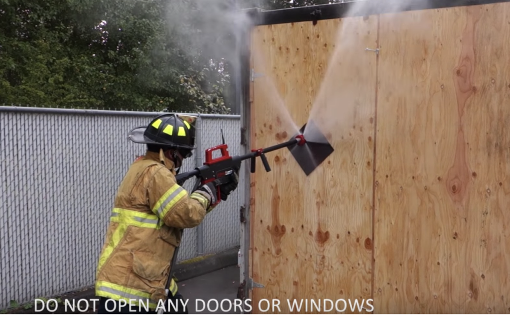 water jet cutting fire fighting